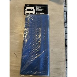 Vintage OYU SHAN Directors Chair Cover Replacement Canvas Colored  Blue NIP